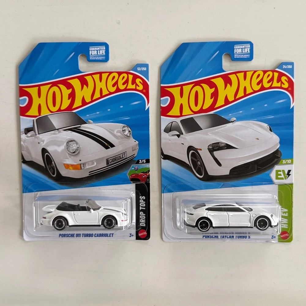 Hot Wheels Porsche Matchbox Cars Set of 2 - NEW